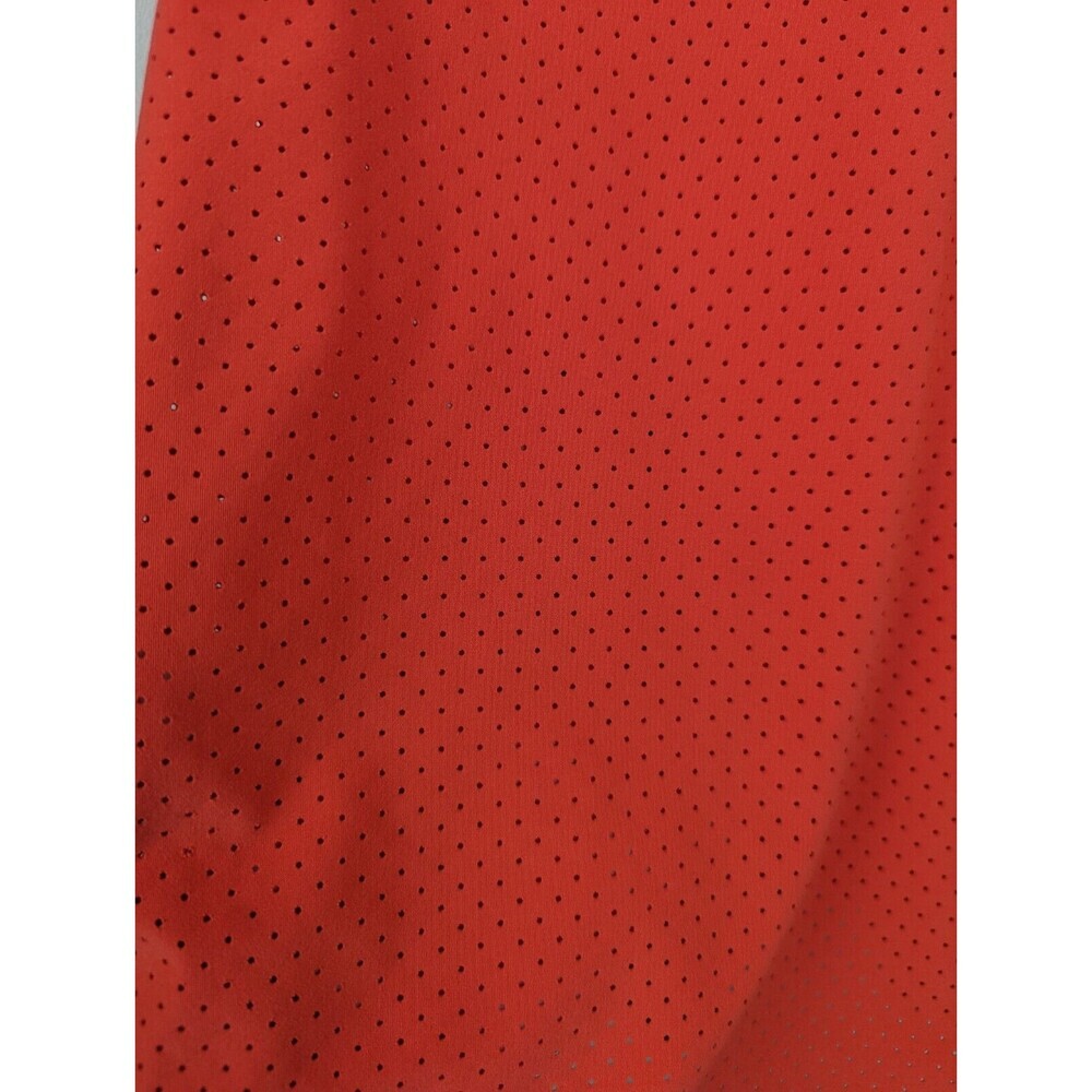 Nike Dri-Fit Women's Slam Printed Breathe Tennis Tank Top XS Perforated Orange - Picture 3 of 10
